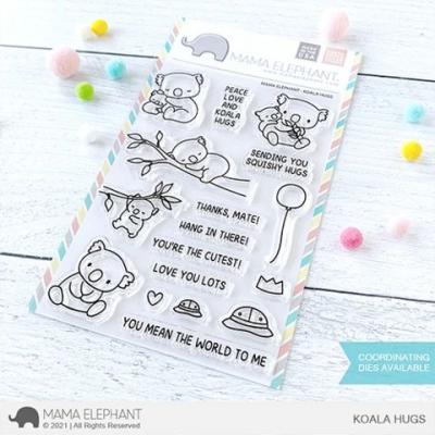 Mama Elephant Clear Stamps - Koala Hugs